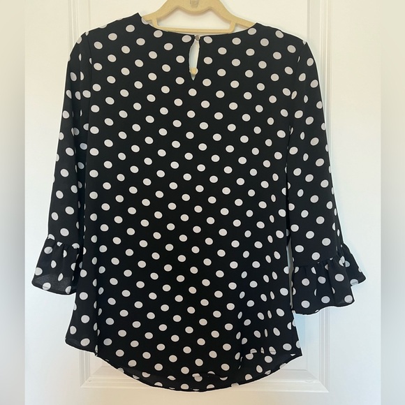 Carré Noir Small Polka Dot Blouse - Picture 4 of 6